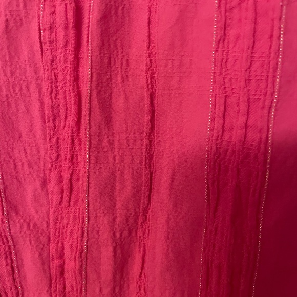 Christopher and Banks size extra large pink summer blouse. - Picture 3 of 8